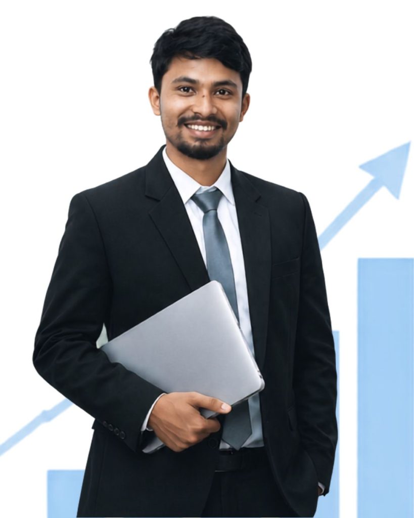 Suman Shrestha, SEO consultant in Nepal, explaining his SEO workflow