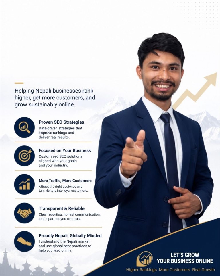 Why Nepali business owners choose Suman Shrestha as their SEO consultant